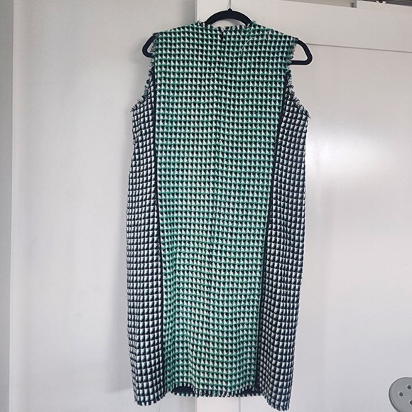 NWT Carlisle New York Women’s Delancey Tweed Dress Raw Edge Size 10 - Picture 3 of 8